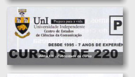 M�dia XXI - Publicidade do Curso